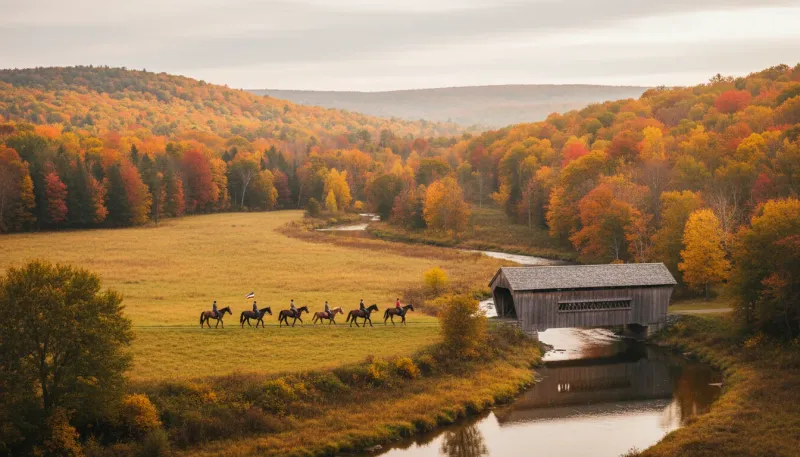 Connecticut adventure tour terrain. Backdrop for the Adventure Hubs Connecticut operator directory