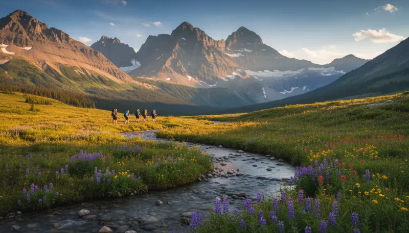 Montana adventure tour terrain. Backdrop for the Adventure Hubs Montana operator directory