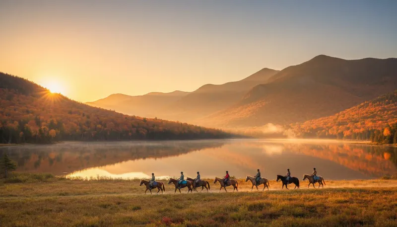 New York landscape, backdrop for the Adventure Hubs North River directory
