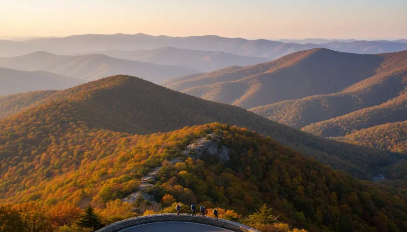 Virginia adventure tour terrain. Backdrop for the Adventure Hubs Virginia operator directory