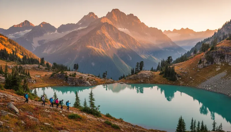 Washington adventure tour terrain. Backdrop for the Adventure Hubs Washington operator directory